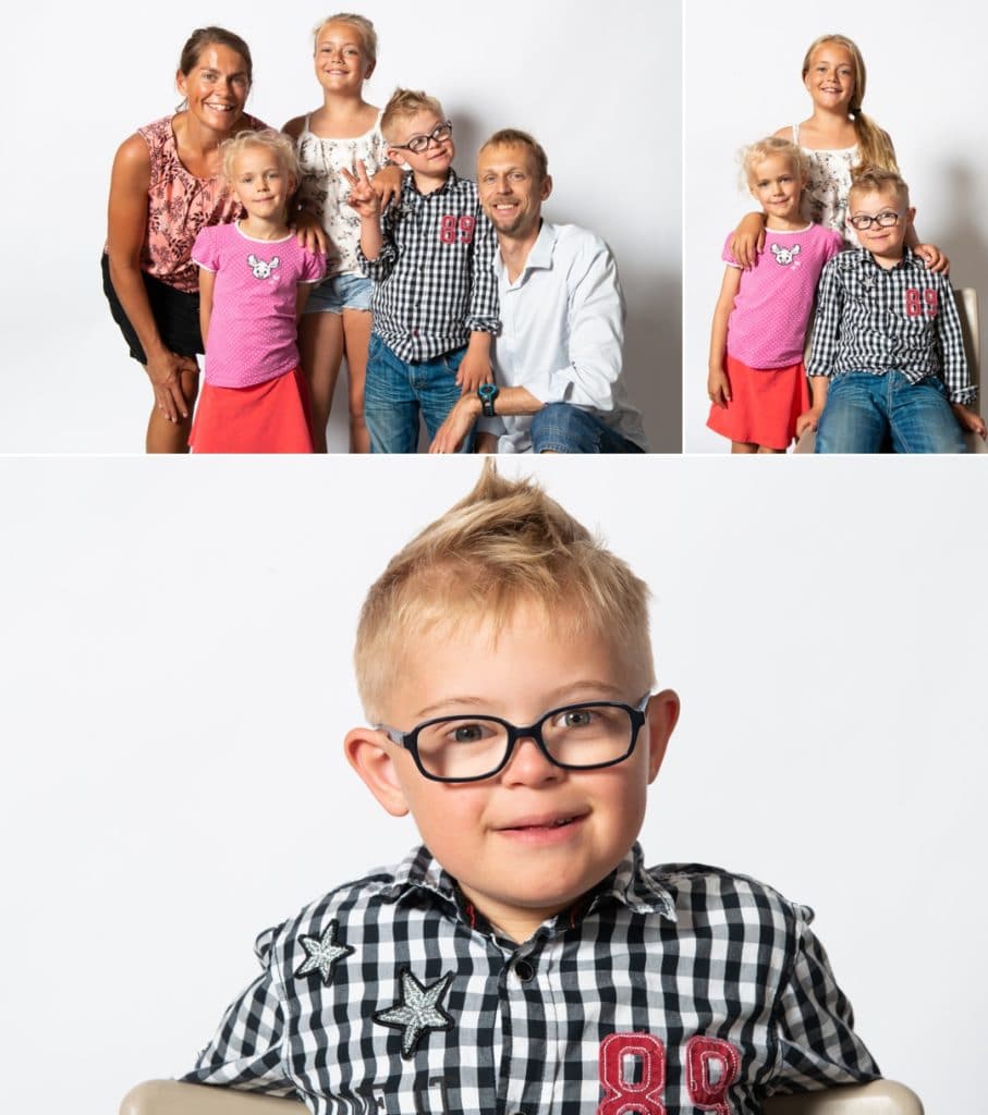 Familjefotografering vid event på Trädgårdsföreningen i Göteborg