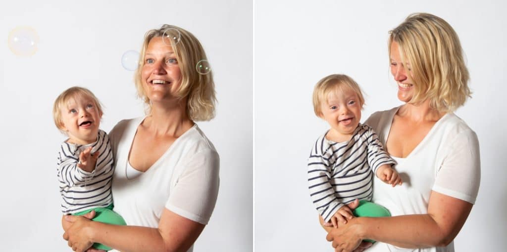 Familjefotografering vid event på Trädgårdsföreningen i Göteborg